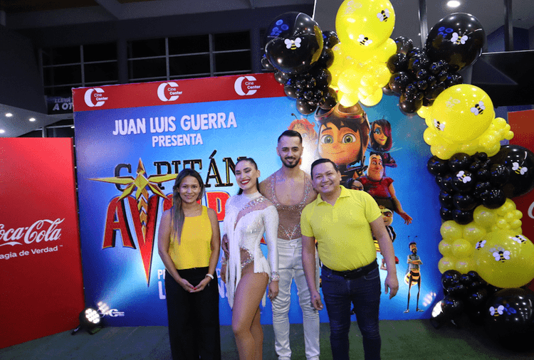&quot;Capitán Avispa” aterriza en las salas de Cine Center  bajo la producción de Caribbean Films y Juan Luis Guerra 