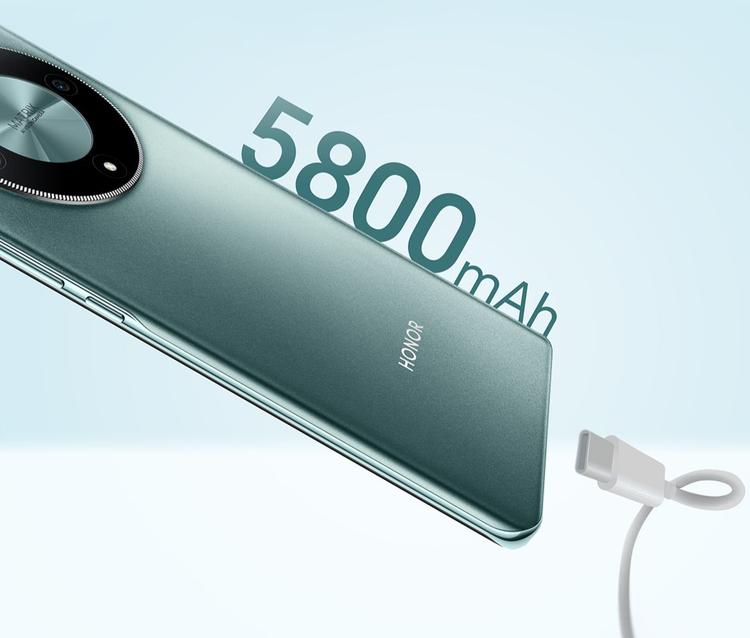HONOR Magic6 Lite: 5800mAh en una batería robusta de alta densidad pensada para muchos años de uso
