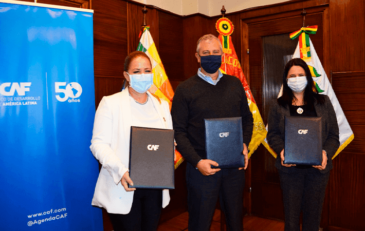 CAF financia sistema de transporte