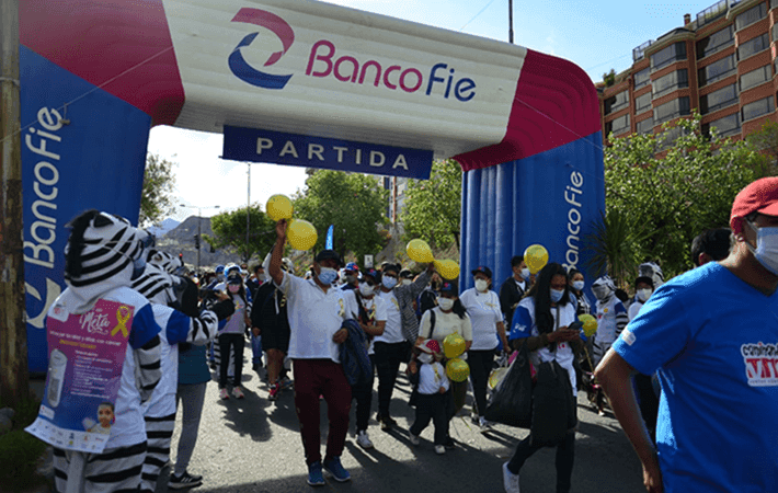 CAMPAÑA “CAMINANDO POR LA VIDA” A FAVOR DE NIÑAS Y NIÑOS CON CÁNCER