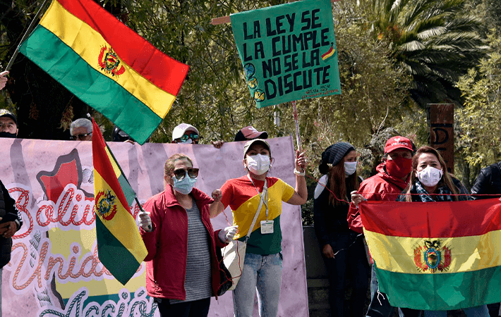 CAUTELA GLOBAL.INQUIETUD EN BOLIVIA
