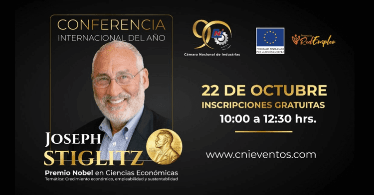 Invitado especial al Premio Nobel en Economía, Joseph Stiglitz
