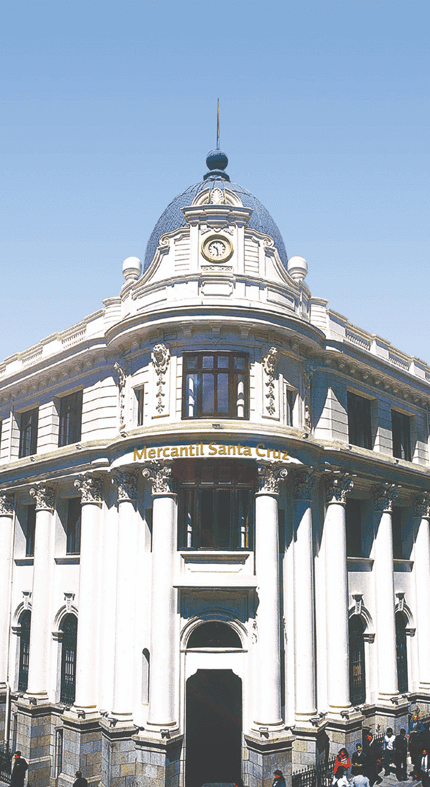 BANCO MERCANTIL SANTA CRUZ ENTRE LOS 100 BANCOS MÁS GRANDES DE LATAM