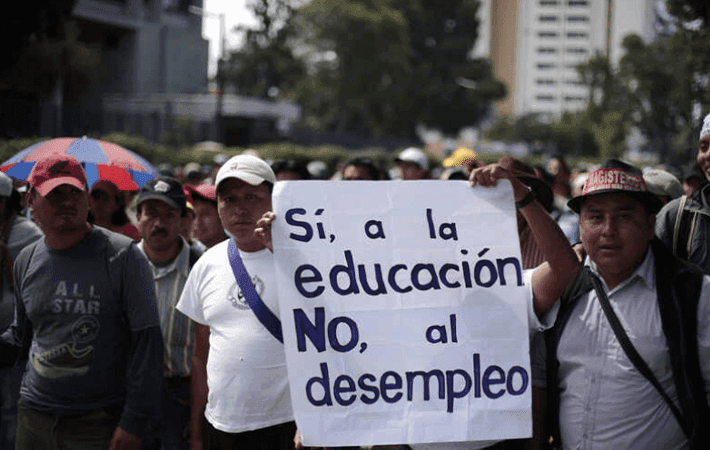 AL perdió 34 millones de empleos