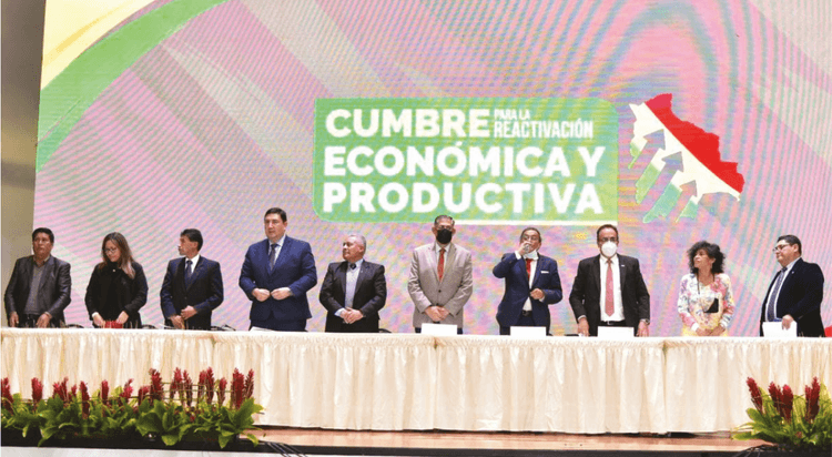 Cumbre para la Reactivación económica y productiva