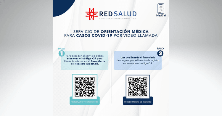 Orientación sobre covid-19 con videollamada