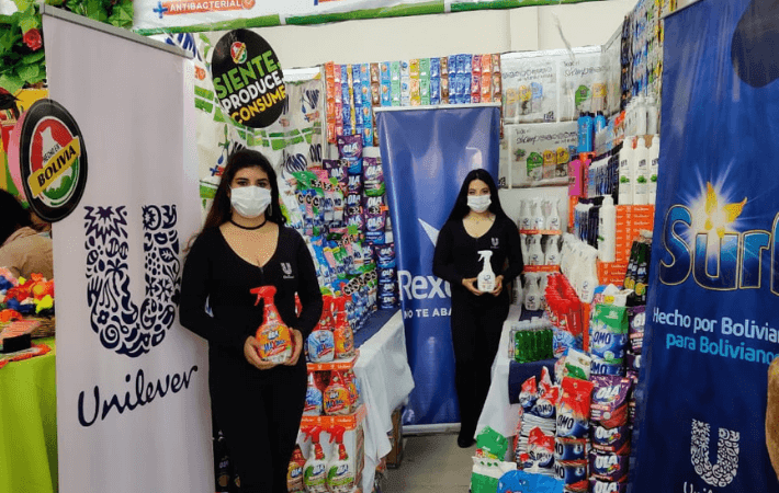 NUNILEVER se suma al relanzamiento del sello “Hecho en Bolivia”