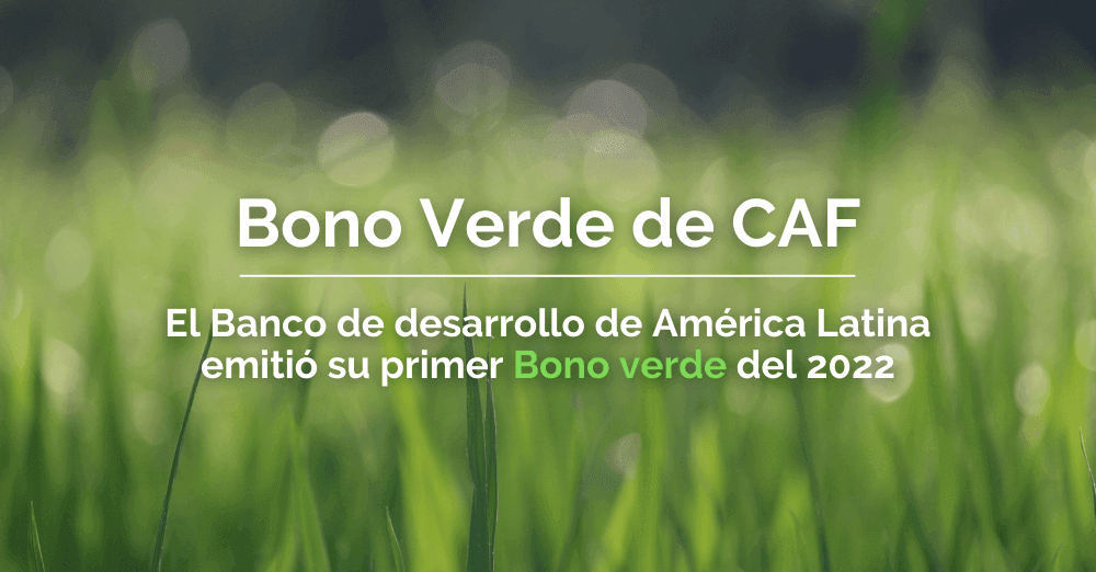 Bono verde de CAF
