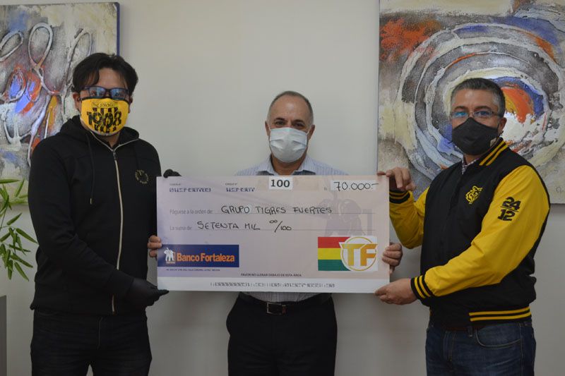 BANCO FORTALEZA DONA PARA LA COMPRA DE UN GENERADOR DE OXÍGENO PARA EL BENI
