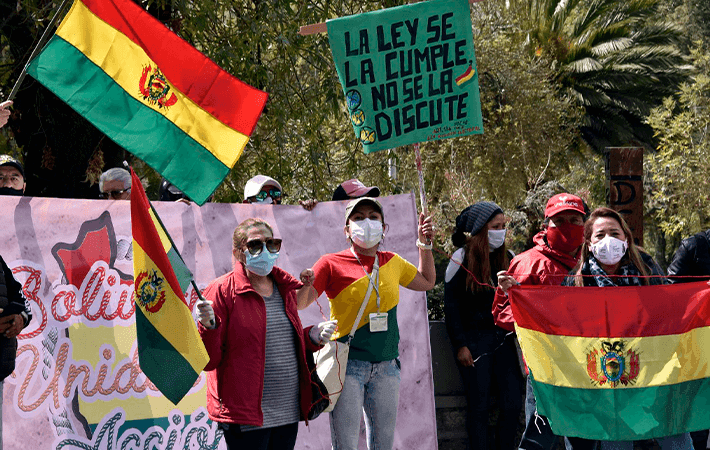 CAUTELA GLOBAL.INQUIETUD EN BOLIVIA