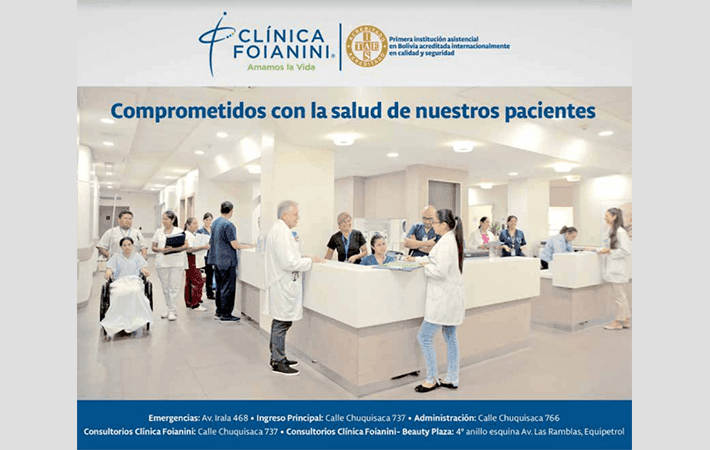 CLÍNICA FOIANINI IMPLEMENTA LA HCEU