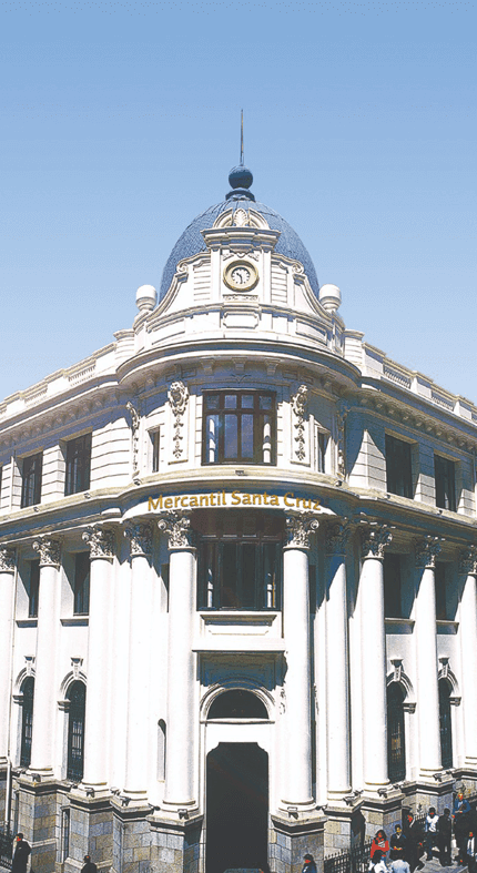 BANCO MERCANTIL SANTA CRUZ ENTRE LOS 100 BANCOS MÁS GRANDES DE LATAM