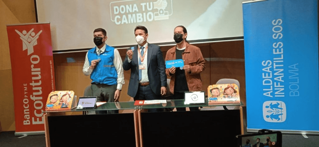 Campaña “Dona tu cambio”