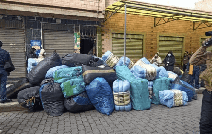 Destruyen movilidades y decomisan mercadería en frontera y ciudades