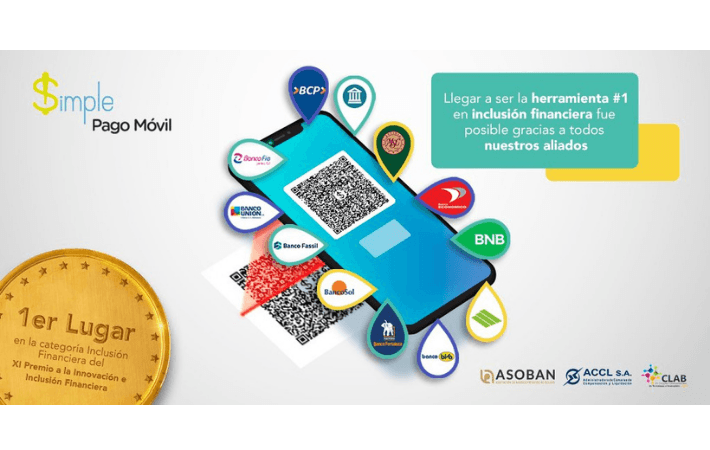 &quot;SIMPLE PAGO MÓVIL&quot;, PREMIO A LA INNOVACIÓN E INCLUSIÓN FINANCIERA