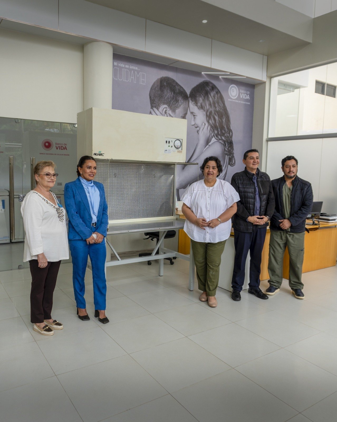 Esperanza y tecnología:  Banco de Vida fortalece la bioseguridad del Hospital Oncológico