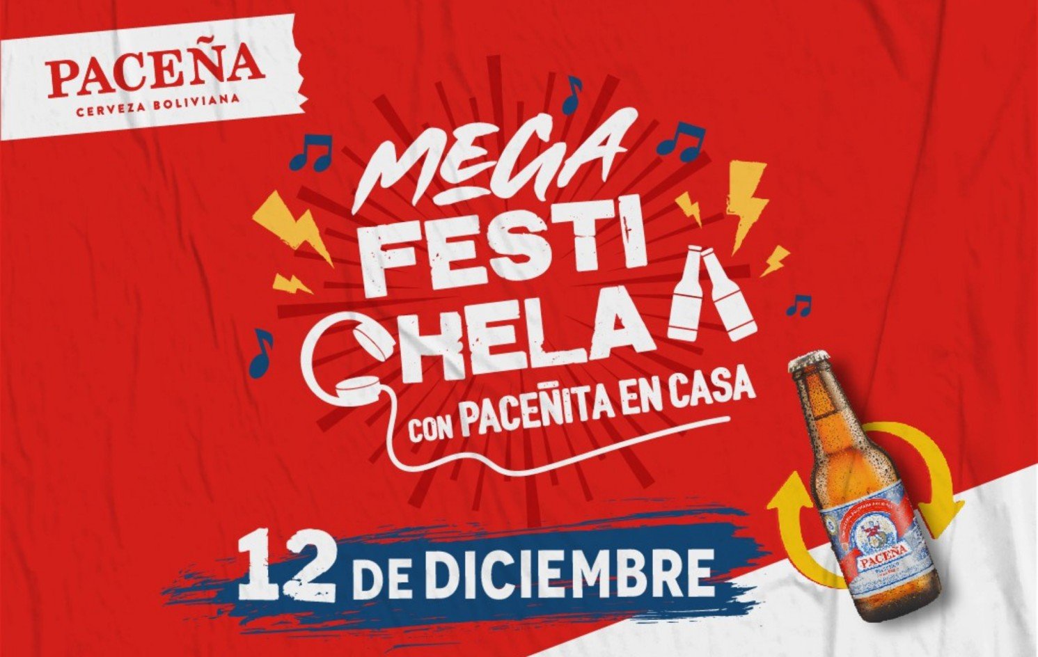 Vuelve el megafestichela con la nueva paceñita retornable