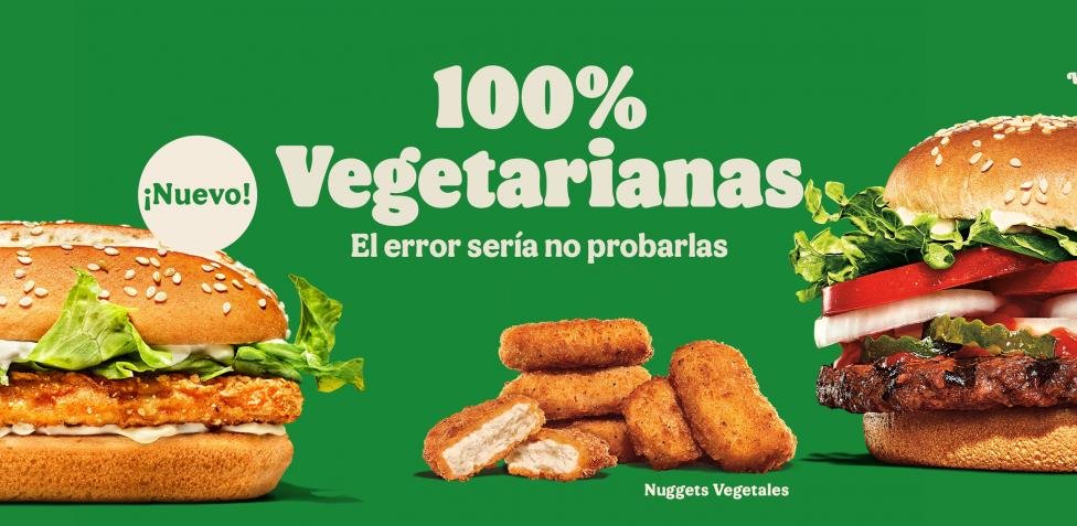 Burger King presenta hamburguesa vegetal