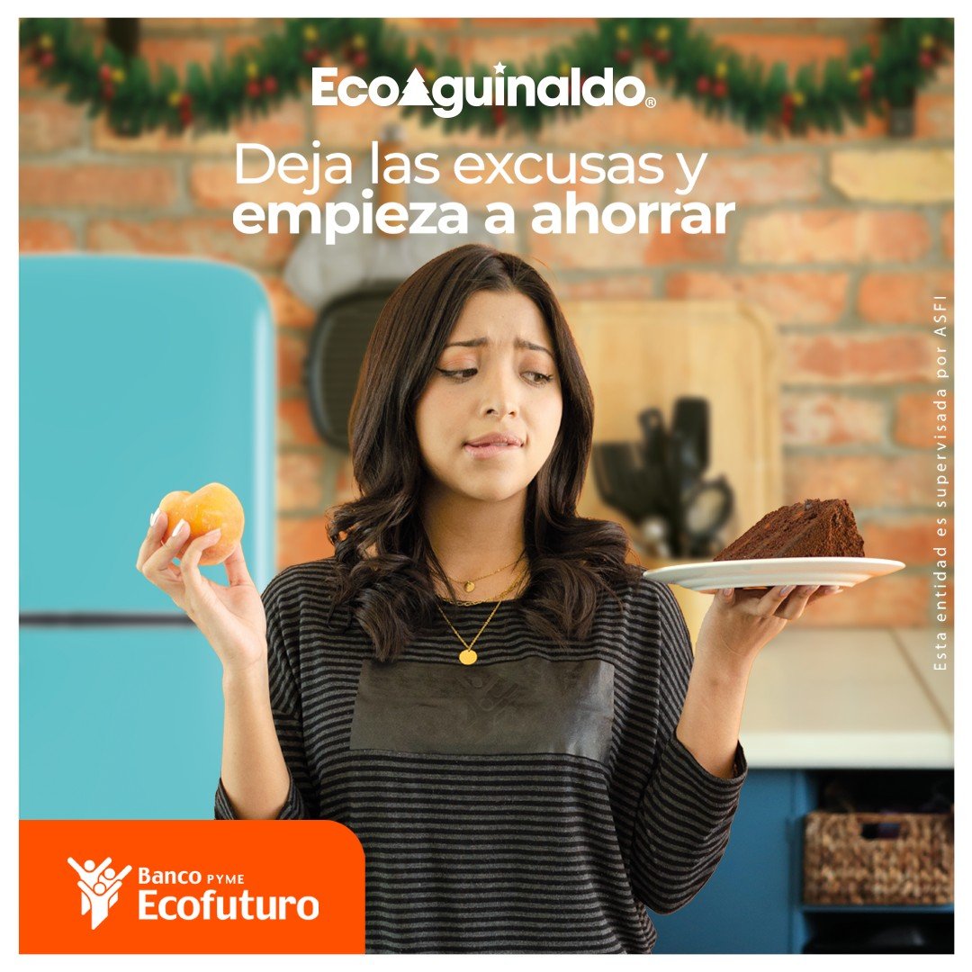 “EcoAguinaldo” del banco Ecofuturo