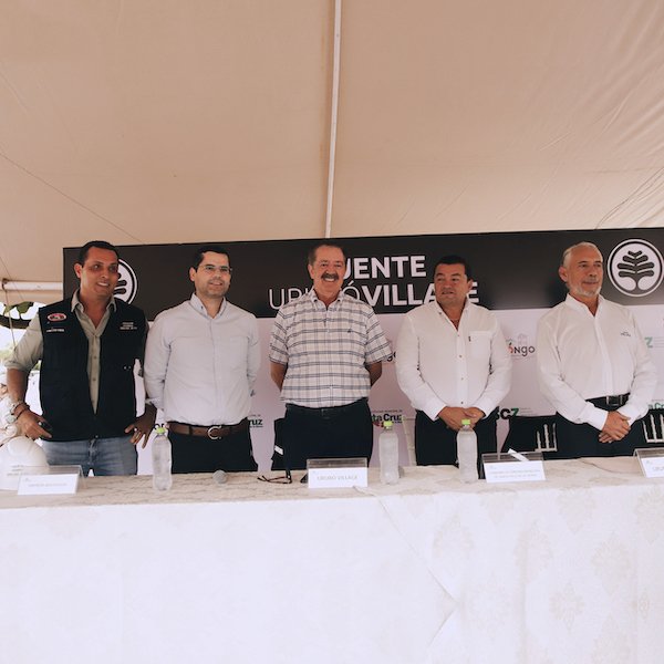 Se colocó la Piedra Fundamental dando inicio a la construcción del “Puente Urubó Village”