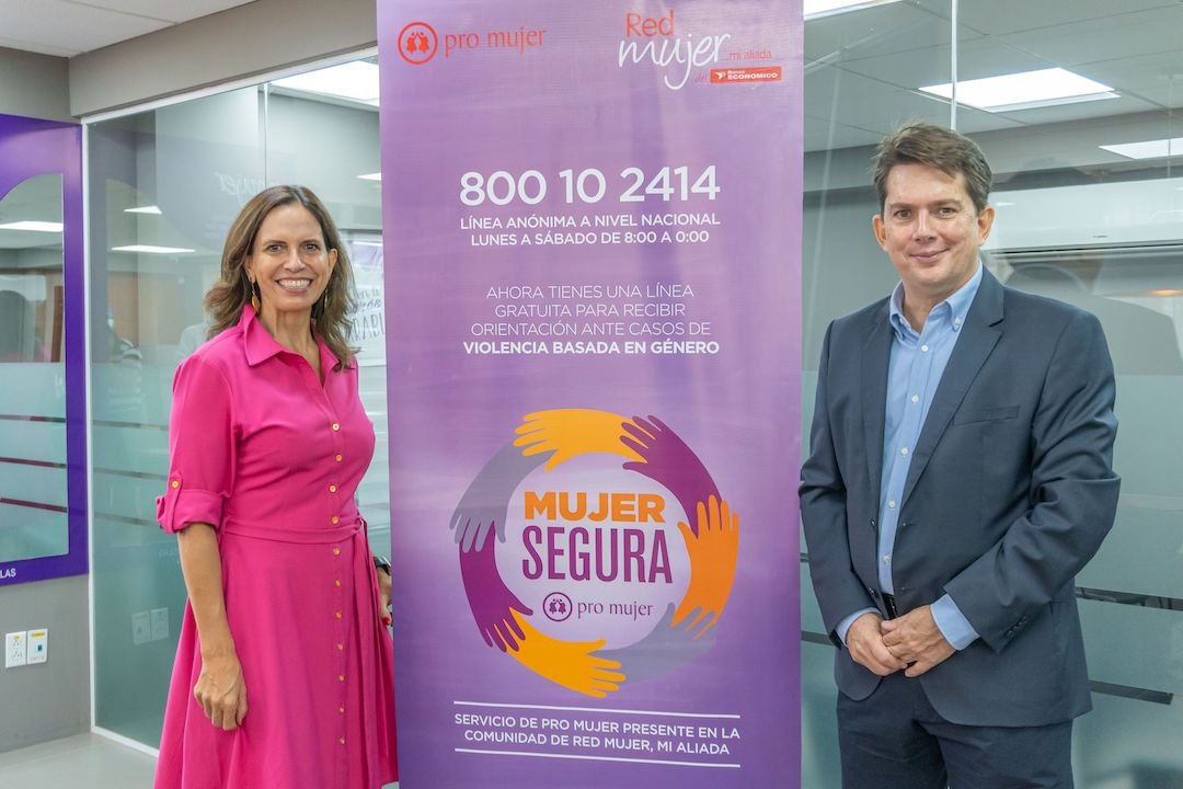 Banco Económico impulsará la atención gratuita a mujeres víctimas de violencia junto a Pro Mujer