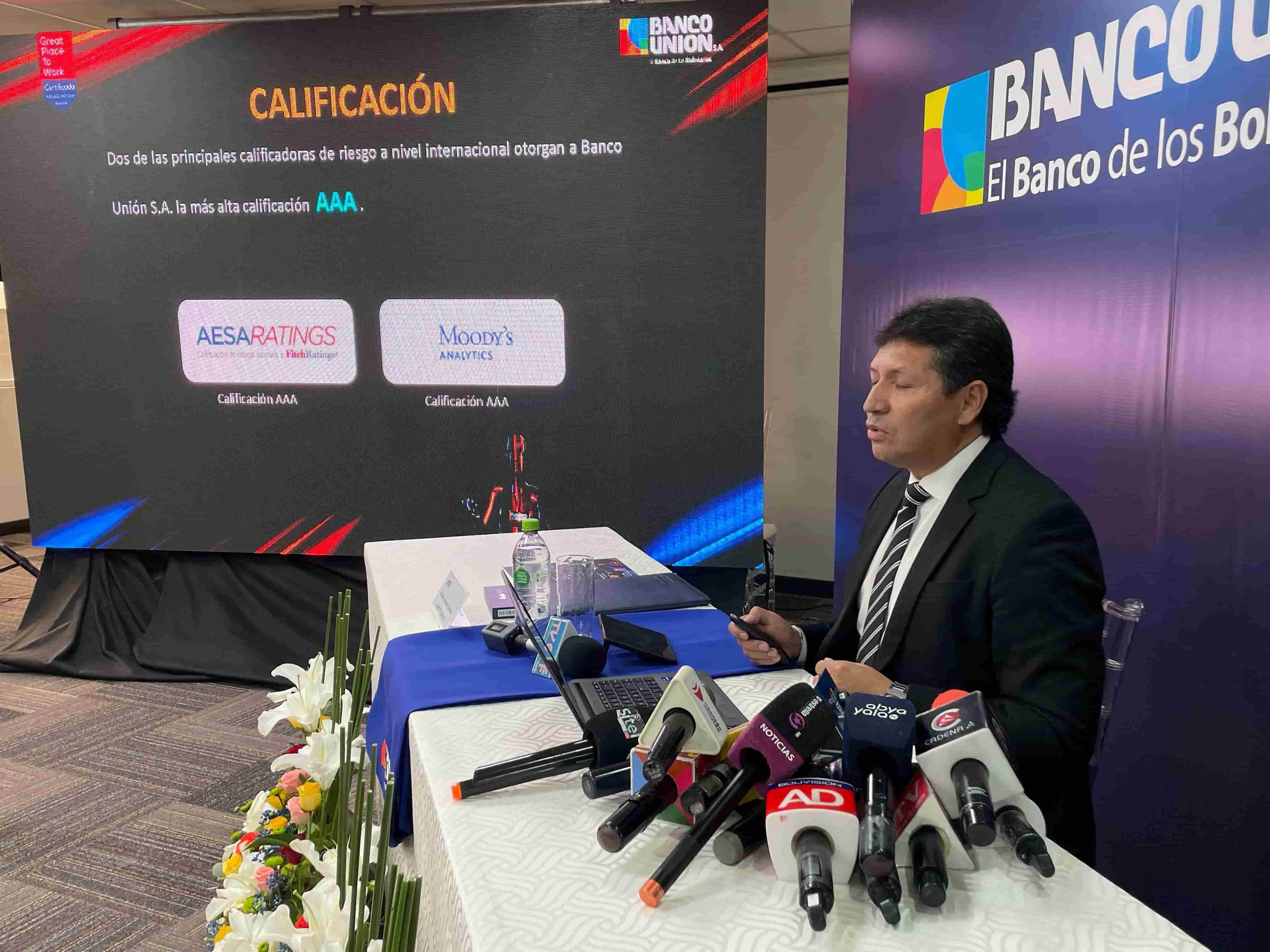 Banco Unión S.A. líder indiscutible en el sector bancario boliviano