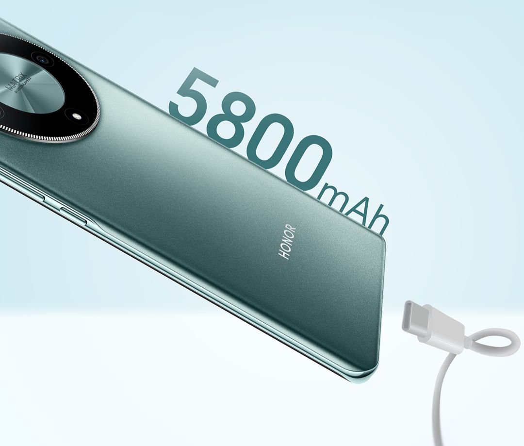 HONOR Magic6 Lite: 5800mAh en una batería robusta de alta densidad pensada para muchos años de uso