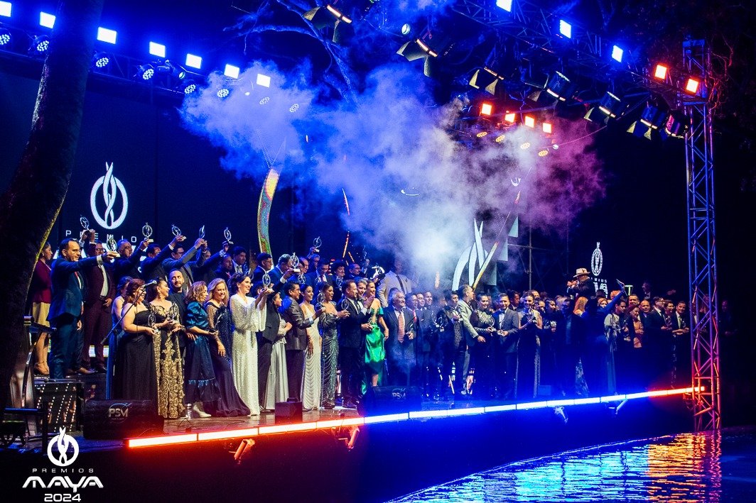 La noche de los Premios Maya