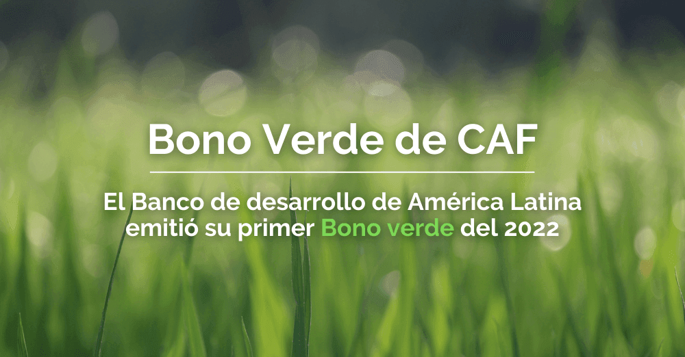 Bono verde de CAF