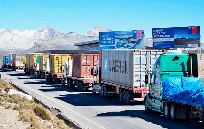 Disminuye el comercio exterior