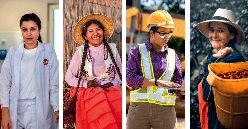 Organizaciones con avances respecto al Objetivo de Desarrollo Sostenible 5