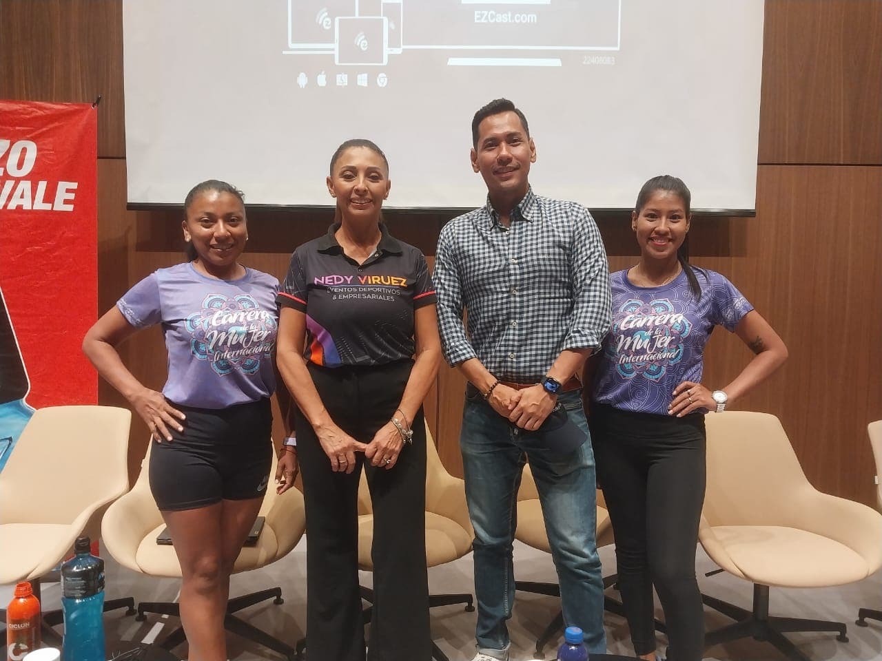 Check asegurará a las atletas de la primera carrera femenina de 2025 en Santa Cruz