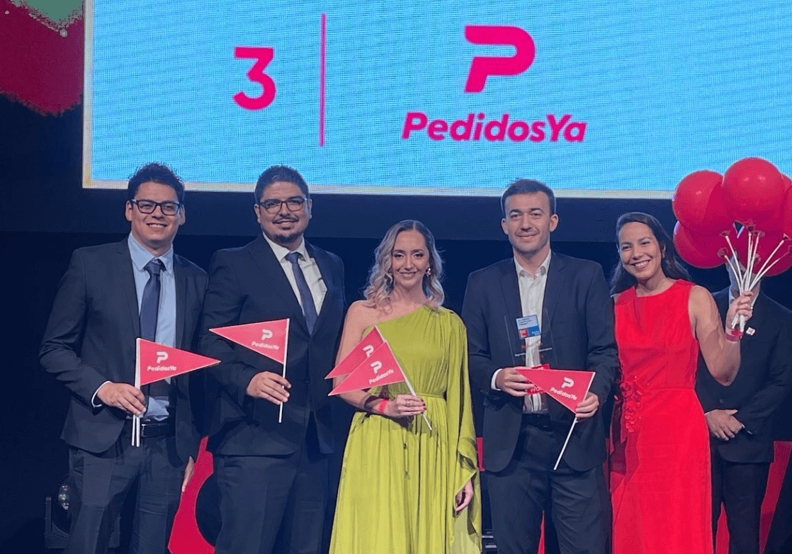 PedidosYa se mantiene en el podio de los Mejores Lugares para Trabajar en Bolivia