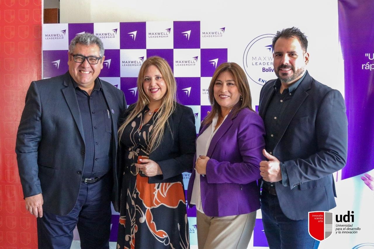 La UDI impulsa el liderazgo con propósito como aliada estratégica de Maxwell Leadership Bolivia