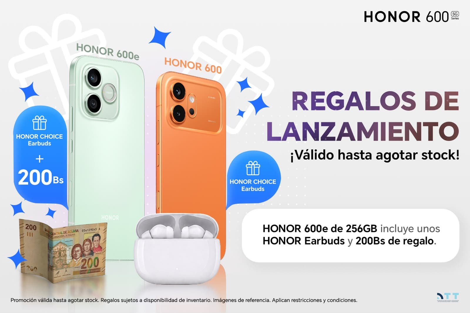 HONOR presenta atractivos regalos de lanzamiento para disfrutar la nueva Serie HONOR 600