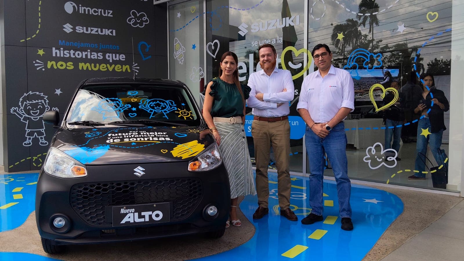 Imcruz y Suzuki se suman por quinto año a la Teletón UNICEF para apoyar a la niñez boliviana