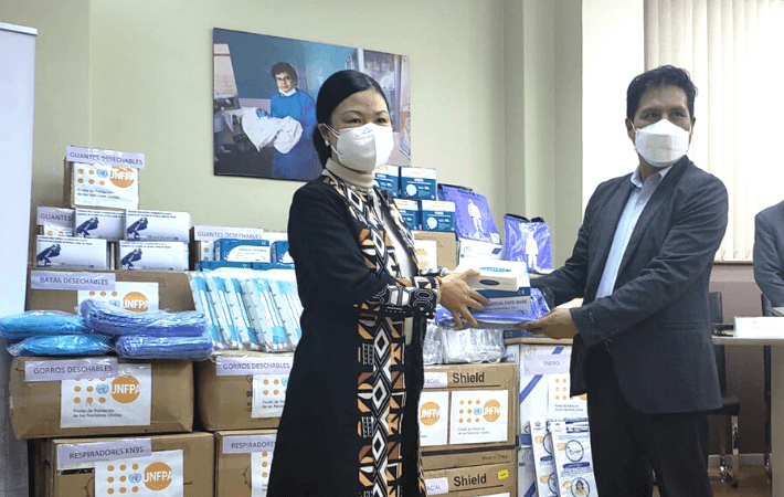 UNFPA entregó insumos y medicamentos equivalentes a $us 400 mil