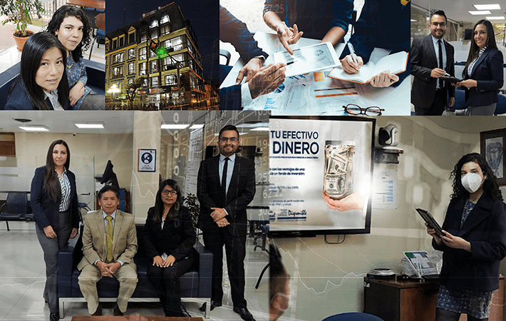 FORTALEZA SAFI Y CAISA AGENCIA DE BOLSA PISAN FUERTE EN LA CIUDAD DE LA PAZ