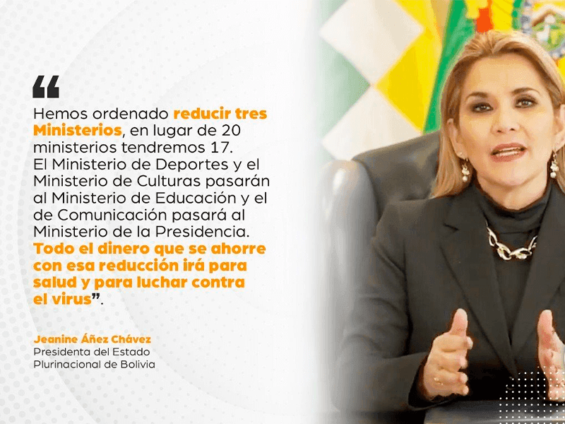 GOBIERNO SE APRETARÁ EL CINTURÓN