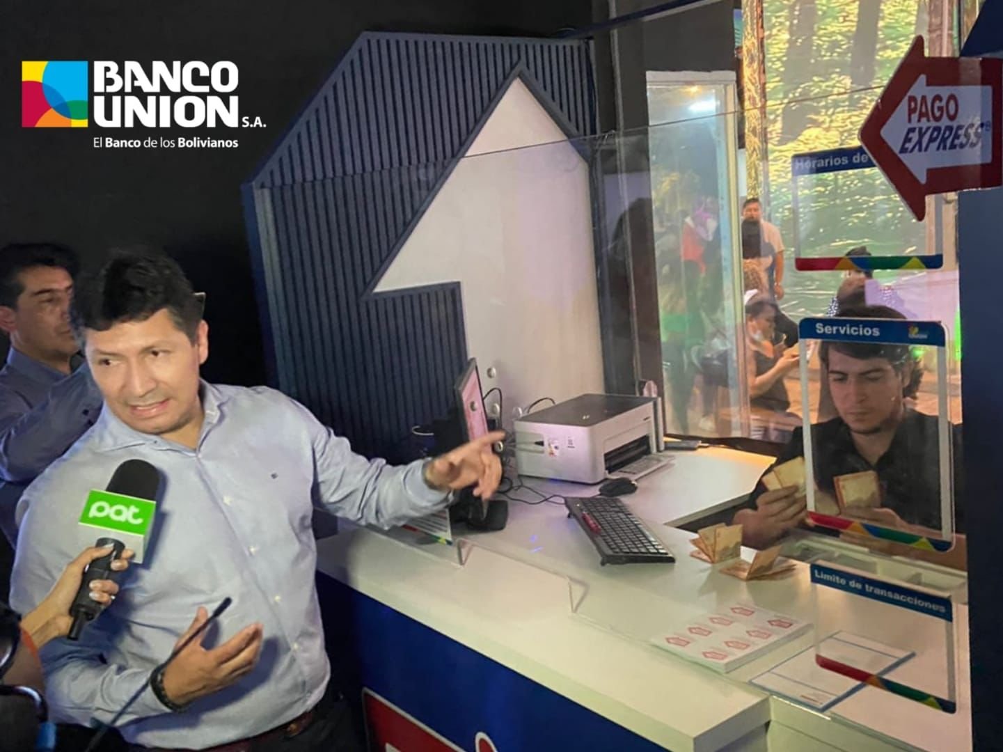 Banco Unión, el primer banco en presentar un canal alternativo para retirar dinero en más de 100 puntos externos habilitados