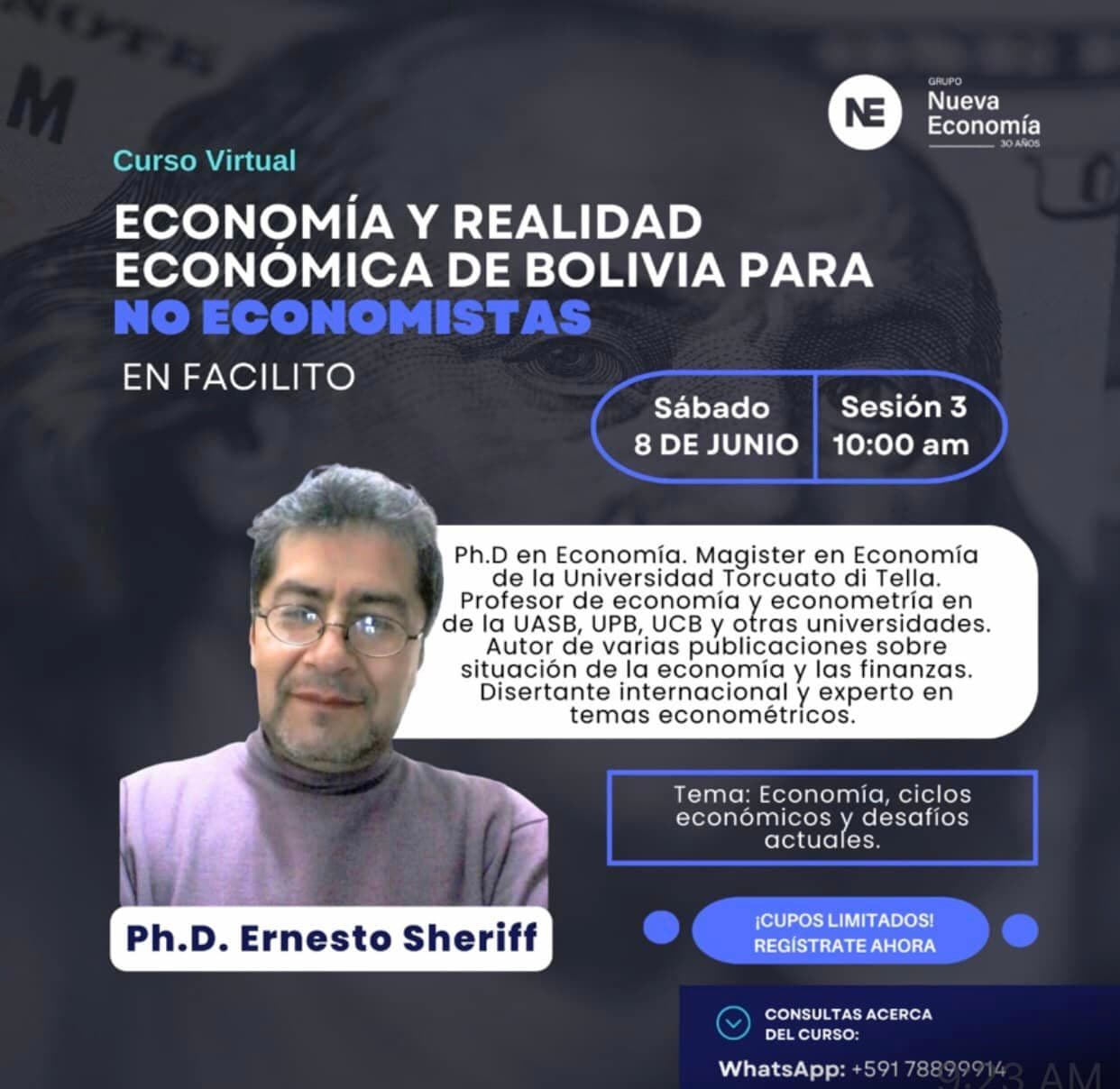 “La crisis comenzó el 2023”. Experto sobre la repercusión de los ciclos económicos y los shocks externos en Bolivia