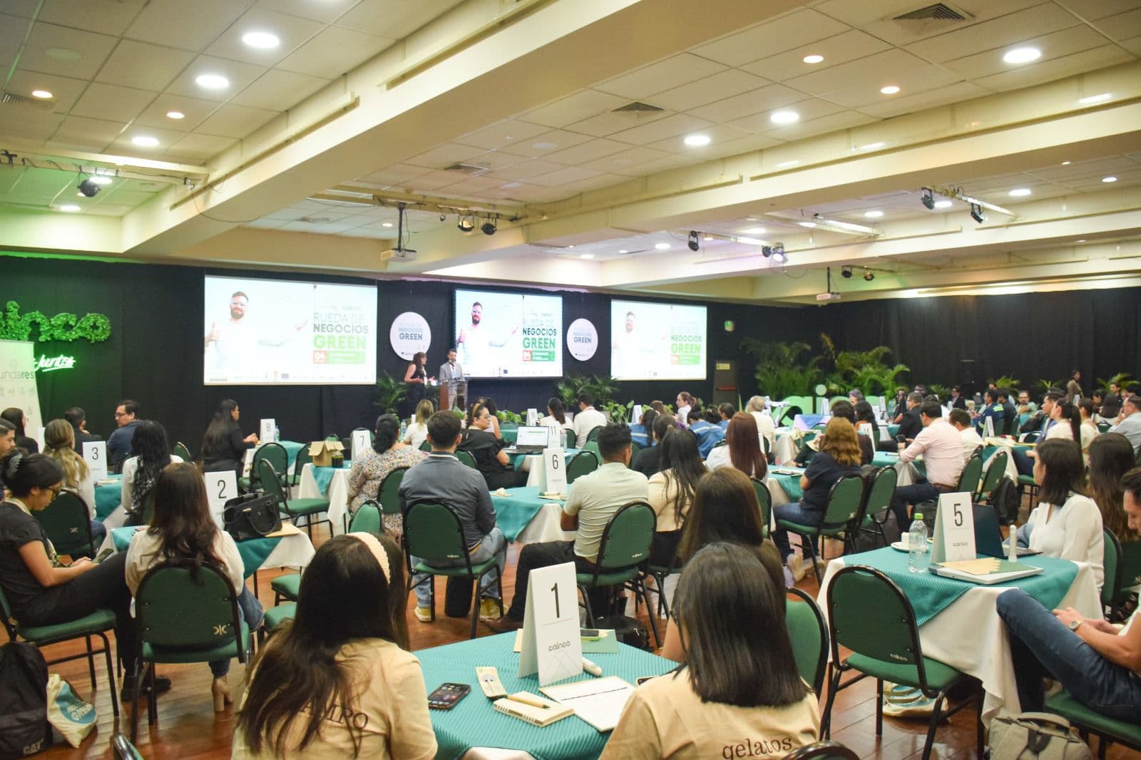 CBN fomenta el crecimiento de startups sostenibles de Aceleradora 100+ en la Rueda de Negocios Green
