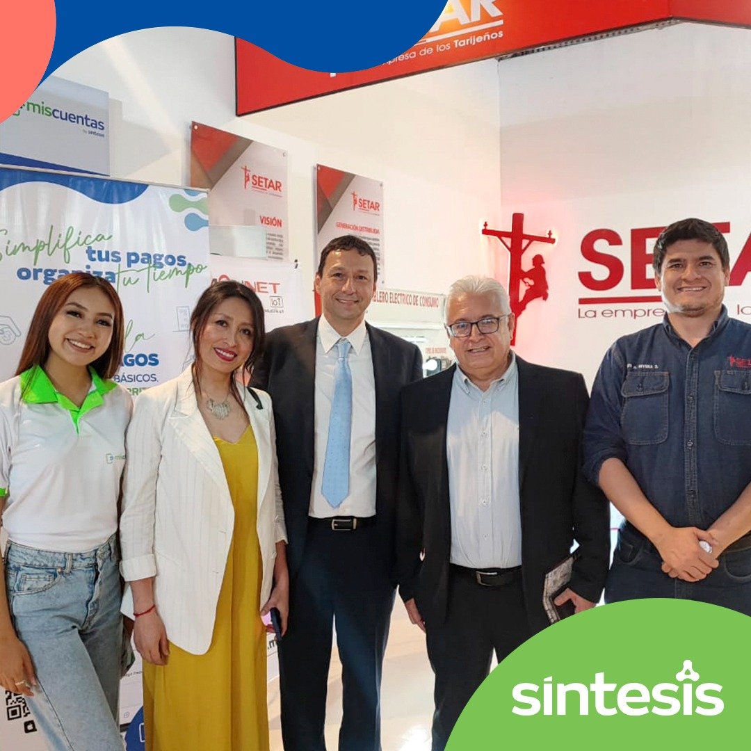 Síntesis presenta "Mis Cuentas" en Exposur Tarija 2024, ofreciendo el pago de servicios básicos con carrito de pagos