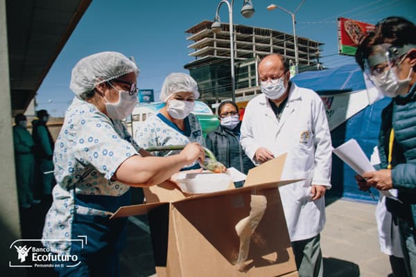 BANCO PYME ECOFUTURO APOYA EL PROGRAMA DE ALIMENTACIÓN NUTRITIVA